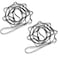 KIKIGOAL 2pcs Safety Daisy Chains Strong Climbing Strap Adjustable Nylon Strap Rope Yoga Pilates Stretching Straps grey 180cm 15cm7087x059