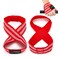 MOPHOEXII Figure 8 Lifting StrapsWeightlifting StrapsFigure 8 StrapsWrist Straps for Deadlift Powerlifting Strongman Cross TrainingDeadlifting Straps