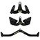 BLUSLM LAT Pull Down Bar for Cable Machine LAT Pulldown Attachments Tbar Vbar Cable Attachment for Gym Back Tricep Strength Training Handle