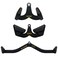 BLUSLM LAT Pull Down Bar for Cable Machine LAT Pulldown Attachments Tbar Vbar Cable Attachment for Gym Back Tricep Strength Training Handle