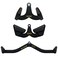 BLUSLM LAT Pull Down Bar for Cable Machine LAT Pulldown Attachments Tbar Vbar Cable Attachment for Gym Back Tricep Strength Training Handle