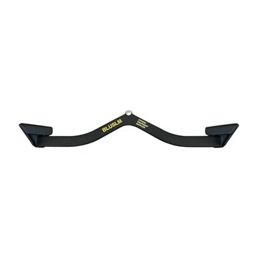 BLUSLM LAT Pull Down Bar for Cable Machine LAT Pulldown Attachments Tbar Vbar Cable Attachment for Gym Back Tricep Strength Training Handle