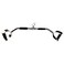 yuhqc LAT Pull Down Bar Press Down Bar Cable Machine Attachment Multi Gym Attachment Solid Steel Tricep VBar 28 Inch