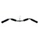 yuhqc Revolving Lat Pulldown Bar for Cable Machine 29 Straight Bar with Rubber Grip Tricep Press Down Curl Back Exercise Attachment for Home Gym Pulley System Functional Trainer29 Inch