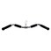 yuhqc Revolving Lat Pulldown Bar for Cable Machine 29 Straight Bar with Rubber Grip Tricep Press Down Curl Back Exercise Attachment for Home Gym Pulley System Functional Trainer29 Inch