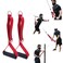 J Bryant Fitness Multifunction 4 in 1 Grip Handle Triceps Rope Resistance Bands Handle Cable Machine Attachments for Gym LAT Pulldown Exercise Handle