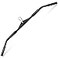 Yes4All Curl LAT Pull Down Bar 39 Wide Grip with Rubber Handles Press Down Bar Cable Attachment Tricep Press Down Attachment for Row Machine Cable Machine