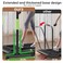 LANGRUI Adjustable Walking Pad Handle only 197 inch Wide 44 inch Max Height Green