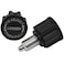 BOKWORE 2 PCS M16 Pop Pull Pin Knob Pull Pin Spring Knob for Fitness Equipment Bicycle Equipment Exercise Bike Replacement Parts Black