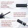 FNKTEK Weight Stack Pin and Spring Collar Weight Stack Extender Pin Commercial and Home Gym Accessories for Cable Tower and Functional Trainer Machine Hanger Rod Length150 Mm 10 MmLength 110mm