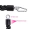 EnriQ Heavy Duty Tricep Rope Compatible with Pulldown Bowflex Cable Machine Easy to Grip Non Slip Cable Attachment Ideal for Home Gym Pull Down System