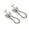 JILINWEI 1Pair Tonal T Lock Adapter with Snap Hooks Stainless Steel Accessories for Tonal Gym Machine