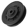 Luwint 35 inch Cable Machine Pulley Wheel 2 Pack Gym Equipment Replacement Pulley with Steel Bearing for LAT Pulldown Home Gym 90mm 38 Bore
