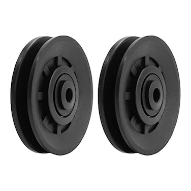 Luwint 35 inch Cable Machine Pulley Wheel 2 Pack Gym Equipment Replacement Pulley with Steel Bearing for LAT Pulldown Home Gym 90mm 38 Bore