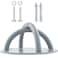 NCCWAN Wall Mount Bracket for Suspension Straps Ceiling Anchor X Mount for Olympic Rings Body Weight Strength Training Systems Yoga Swings Hammocks Boxing Equipment