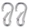 OYINDIZ Detachable Pilates Bar Clip Resistance Band for Stainless Steel Spring Snap Hook Carabiner