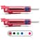 PERFORMANCE PIN The Original Drop Set Pins for Gym One More Rep with Weight Stack Pins Instant Transition to Lower Weights for More Reps Proudly Made in America 516 Pin Red