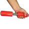qibylift Pull Up Thick Bar Adapter Weight Grip Bar Fit for Standard Barbell Dumbbell Handle Grips Silicone Rubber Barbell Grips for Weight Lifting Cable Attachments Fitness Training Red