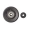 Topfinder 90mm Universal Bearing Pulley Wheel for Cable Machine Gym Equipment Part Garage Door 12 PCS