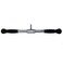 yuhqc Lat Cable Machine Attachment Curl Pulldown Barbell Revolving Bar MultiExerciser Cable Attachment Solid Steel Tricep Press Down Bar with Rubber Handgrips Revolving Hanger20 Inch