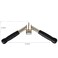 yuhqc VShaped Press Down Bar Lat Cable Machine Attachments Tricep Rope Gym Attachment Cable Machine Accessories for Home Gym