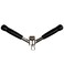 yuhqc VShaped Press Down Bar Lat Cable Machine Attachments Tricep Rope Gym Attachment Cable Machine Accessories for Home Gym