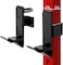Yes4All Power Rack JHooks Attachments Heavy Duty Barbell Holders Compatible with 2x2 3x3 Power Racks for Home Gym Jhook Barbell 2x2