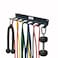 Anchor Gym Resistance Band Storage Rack Gym Rack Organizer for Ropes Straps Small Dumbbells L17 Inches Screws Included