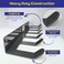 Anchor Gym Resistance Band Storage Rack Gym Rack Organizer for Ropes Straps Small Dumbbells L17 Inches Screws Included