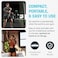 Bullworker ISOFLO Suspension Trainer Straps Portable Home Gym for Full Body Strength Training Isometric Exercise Equipment and Self Resistance Band Cable Machine for Chest Arms Back Workouts