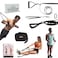 Bullworker ISOFLO Suspension Trainer Straps Portable Home Gym for Full Body Strength Training Isometric Exercise Equipment and Self Resistance Band Cable Machine for Chest Arms Back Workouts