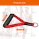 Coolrunner 2 Pair Resistance Band Handles Grips Fitness Strap Wide Design Heavy Duty Cable Handles with Solid ABS Cores Heavy Gauge Welded DRings 4Piece Set