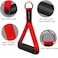 Coolrunner 2 Pair Resistance Band Handles Grips Fitness Strap Wide Design Heavy Duty Cable Handles with Solid ABS Cores Heavy Gauge Welded DRings 4Piece Set