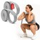 EliteFTS Pro Resistance Band Boost Core Stability and Flexibility with This Portable JointFriendly Tool 41 Long PRO Average Resistance Band Silver Pair