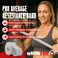 EliteFTS Pro Resistance Band Boost Core Stability and Flexibility with This Portable JointFriendly Tool 41 Long PRO Average Resistance Band Silver Pair