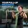 Iron Core Heavy Duty Thick Resistance Band 70225 lb Pull Up Training Band for Pull Ups Crossfit Powerlifting Deadlifts Long Loop Assistance Bands for Home Gym Stretching Mobility Workouts Orange