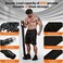 INNSTAR Innstar Pull Up Assistance Bands Heavy Duty Resistance Band for Pull Up Assist Adjustable Resistance 165265lbs with Fabric FeetKnee Rest Pull Up Bands Assistance Bands Black 265lbs Resistance