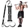 INNSTAR Innstar Pull Up Assistance Bands Heavy Duty Resistance Band for Pull Up Assist Adjustable Resistance 165265lbs with Fabric FeetKnee Rest Pull Up Bands Assistance Bands Black 265lbs Resistance