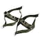 MOOCY 2 Pack Foot Strap for Cable Machine Fitness Attachment Ankle Straps Glute Kickback Leg Exercise for Cable Machines Shoe Cover Pull Belt4 Ring
