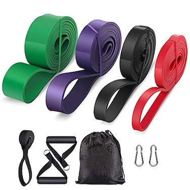 Tifereth PullUp Bands ResistanceBands ExerciseBands Pull up Assistance Bands Workout Bands Resistance for Women Long Resistance Bands Resistance Loop Bands Perfect for Gym Home or Travel