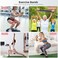 Renoj Resistance Bands for Working Out 5Pack Elastic Exercise Bands for Strength Training Stretching Workout Home Gym Equipment for Women Men Pilates Yoga Physical Therapy Leg Glute Arm Exercise Kit