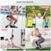Renoj Resistance Bands for Working Out 5Pack Elastic Exercise Bands for Strength Training Stretching Workout Home Gym Equipment for Women Men Pilates Yoga Physical Therapy Leg Glute Arm Exercise Kit