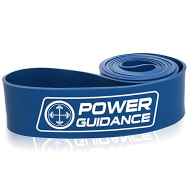 POWER GUIDANCE Pull Up Assist Bands Stretch Resistance Band Mobility Band Powerlifting Bands by Perfect for Body Stretching Powerlifting Resistance Training Blue