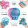 FINGOFLEX Finger Stretcher Hand Therapy Equipment 2Pack Finger Extension Exerciser for Grip Strength and Physical Therapy Hand Exercise Web with Various Resistance Levels