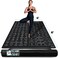 GRAND BASICS ExtraLarge 6 x 4 Instructional Yoga Mat with Poses Printed On It 2X Wider Thicker than Regular Workout Mats 150 Illustrated Yoga Poses and Stretches Wide NonSlip Barefoot Exercise Mat