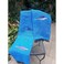 Open Road Goods Yoga Blanket Thick Mexican Thunderbird Blanket Handmade and Made for Yoga Aqua Blue