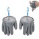 ARCLIBER Fishing Glove for Men with Magnet Release Puncture Resistant Fish Glove for Handling Catching Cleaning AntiSlip Textured Grip Palm