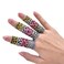 Chazcool 3PCS Fly Fishing Finger Guards Fly Fishing Line Stripping Hand Guards Fishing Finger Tab Protector for Finger Protect