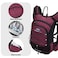 Mubasel Gear 15L Insulated Hydration Backpack Pack with 2L Water Bladder Lightweight Hiking Backpack Bag for Women Men Daypack for Hiking Running Festival Camping Biking Wine
