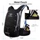 Mothybot Insulated Hydration Backpack Pack with 3L BPA Free Leak Proof Water Bladder Large Storage Lightweight Hiking Daypack with Waist Pouches Cooler Layer for Running Biking Camping Festival